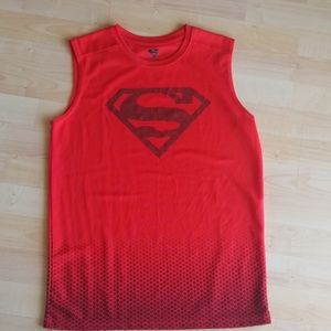 Superman Boys Muscle Shirt Size XL NWOT